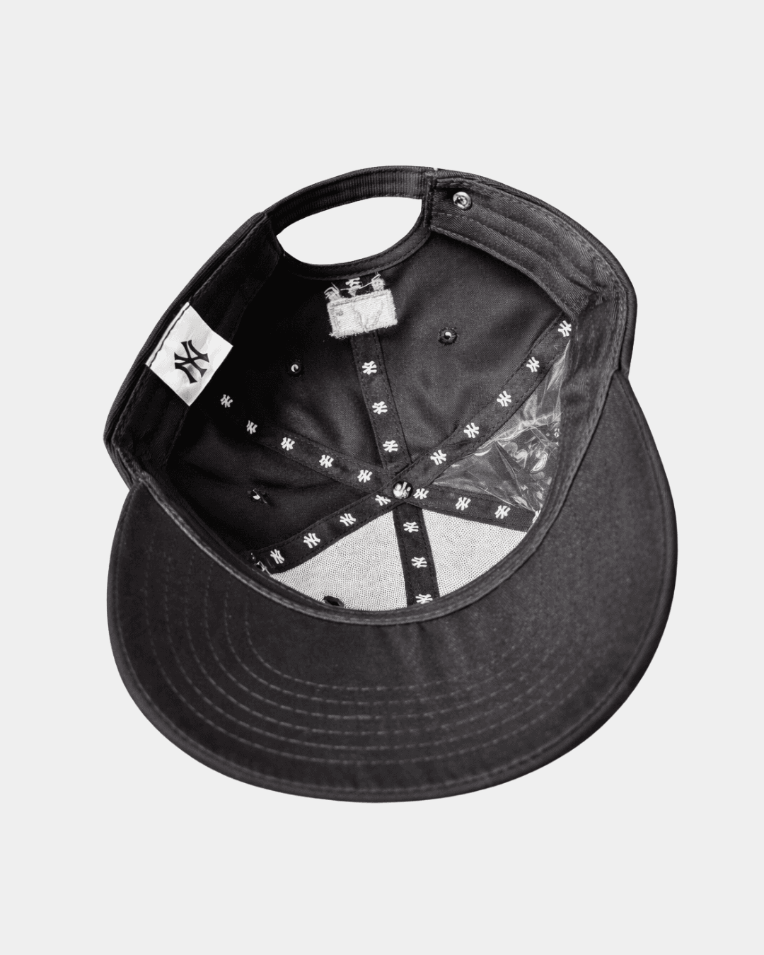 Gold Big NY Embroidered Adjustable Black Cap