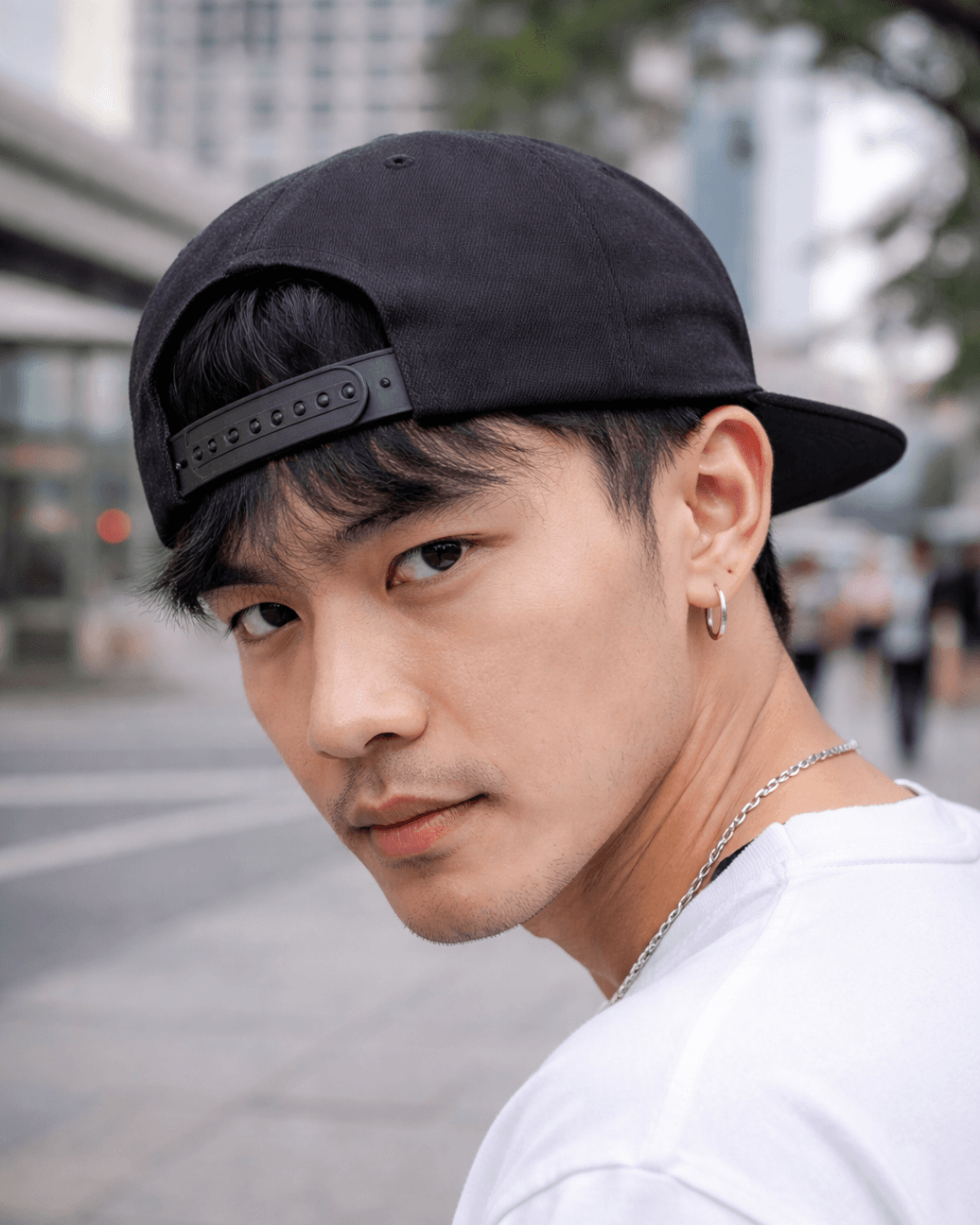 Parental Advisory Black & Red Snapback Cap