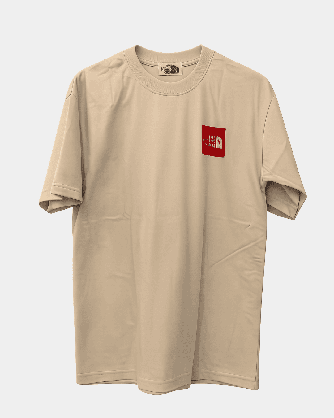 The North Face Beige Logo Tee