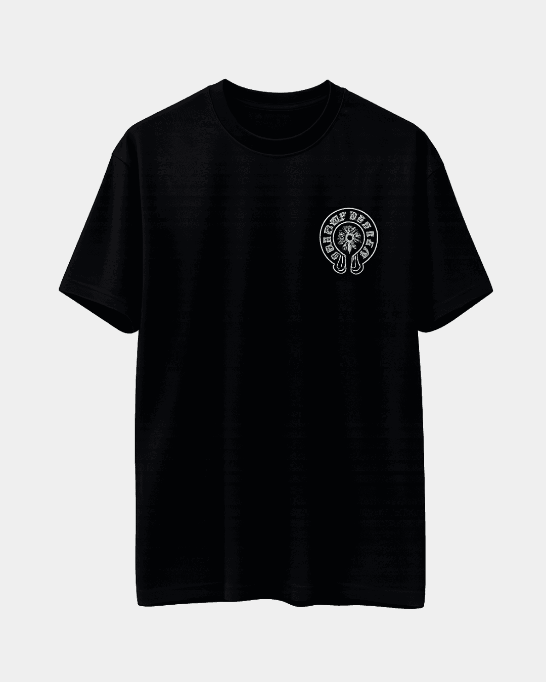 Black Chrome Street Oversized Tee