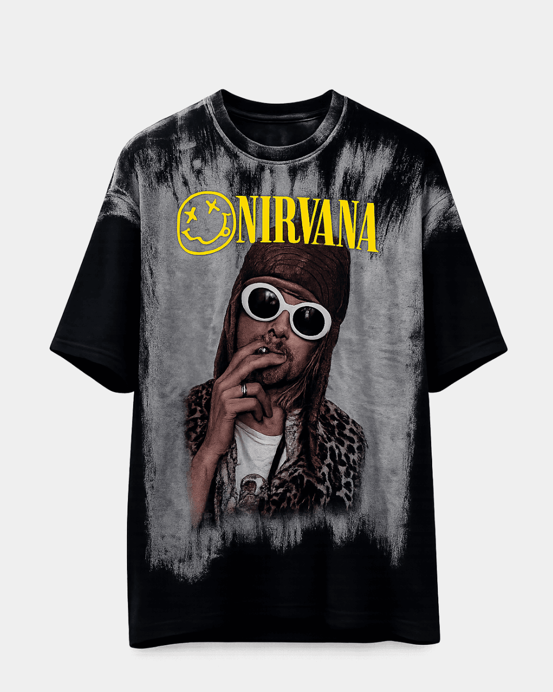 Nirvana Oversized Graphic T-Shirt